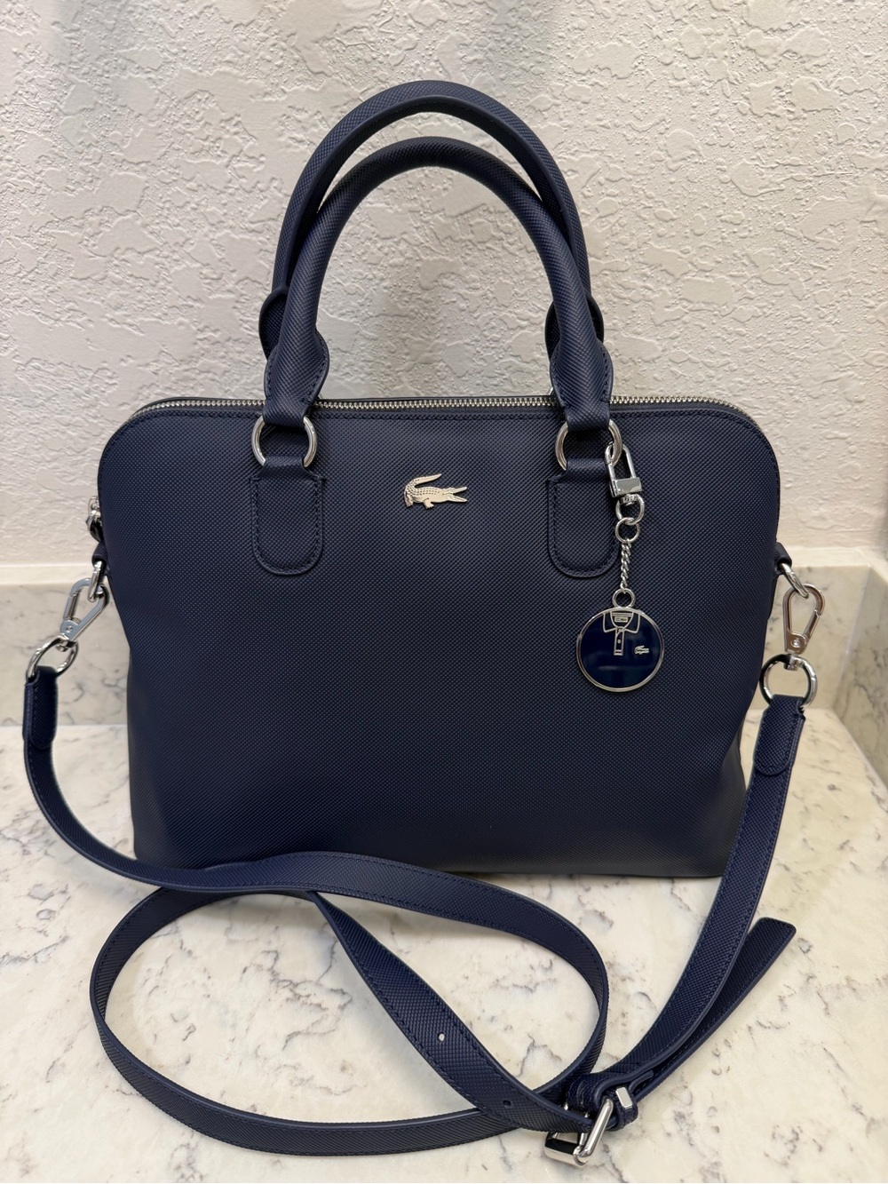 Lacoste Women's Daily Classic Piqué Canvas Bag